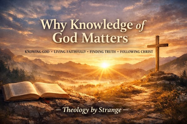 Why Knowledge of God Matters